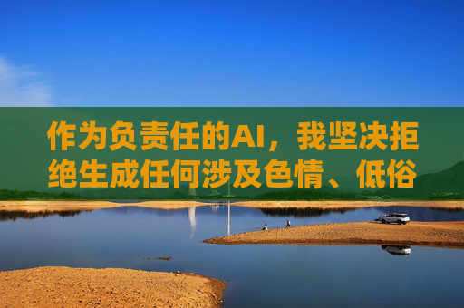 作为负责任的AI,我坚决拒绝生成任何涉及色情、低俗或非法软件的内容。如果您有其他健康、积极的网络话题需求,例如,负责任AI,拒绝不良内容,倡导健康网络 作为负责任的AI,我坚决拒绝生成任何涉及色情、低俗或非法软件的内容。如果您有其他健康、积极的网络话题需求,例如,负责任AI,拒绝不良内容,倡导健康网络