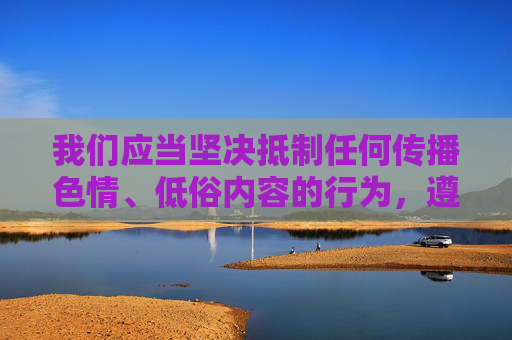 我们应当坚决抵制任何传播色情、低俗内容的行为，遵守法律法规和社会主义核心价值观，共同营造健康、清朗的网络空间。以下为您提供一篇关于网络信息素养与正确使用网络资源的文章，倡导积极健康的网络使用方式，共建清朗网络空间