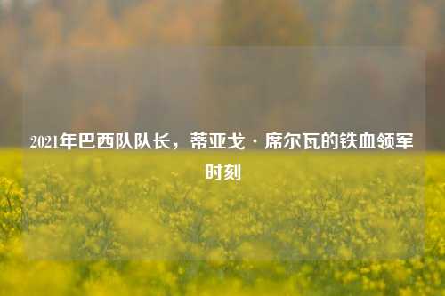 2021年巴西队队长,蒂亚戈·席尔瓦的铁血领军时刻