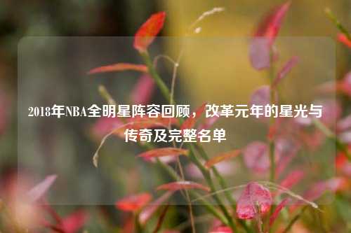 2018年NBA全明星阵容回顾,改革元年的星光与传奇及完整名单