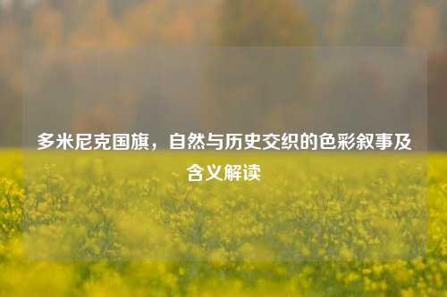 多米尼克国旗,自然与历史交织的色彩叙事及含义解读