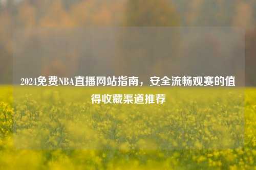 2024免费NBA直播网站指南,安全流畅观赛的值得收藏渠道推荐
