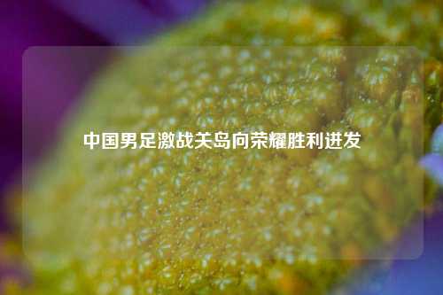 中国男足激战关岛向荣耀胜利进发
