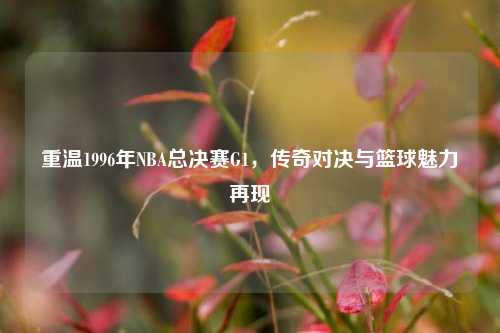 重温1996年NBA总决赛G1,传奇对决与篮球魅力再现