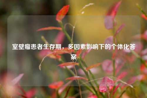 室壁瘤患者生存期,多因素影响下的个体化答案