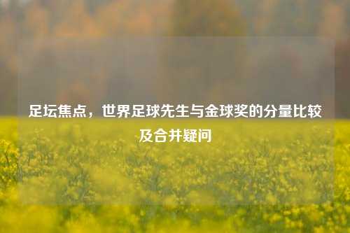 足坛焦点,世界足球先生与金球奖的分量比较及合并疑问