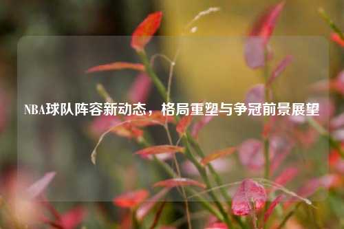 NBA球队阵容新动态,格局重塑与争冠前景展望